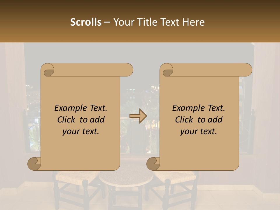 Arch Horizon Holiday PowerPoint Template