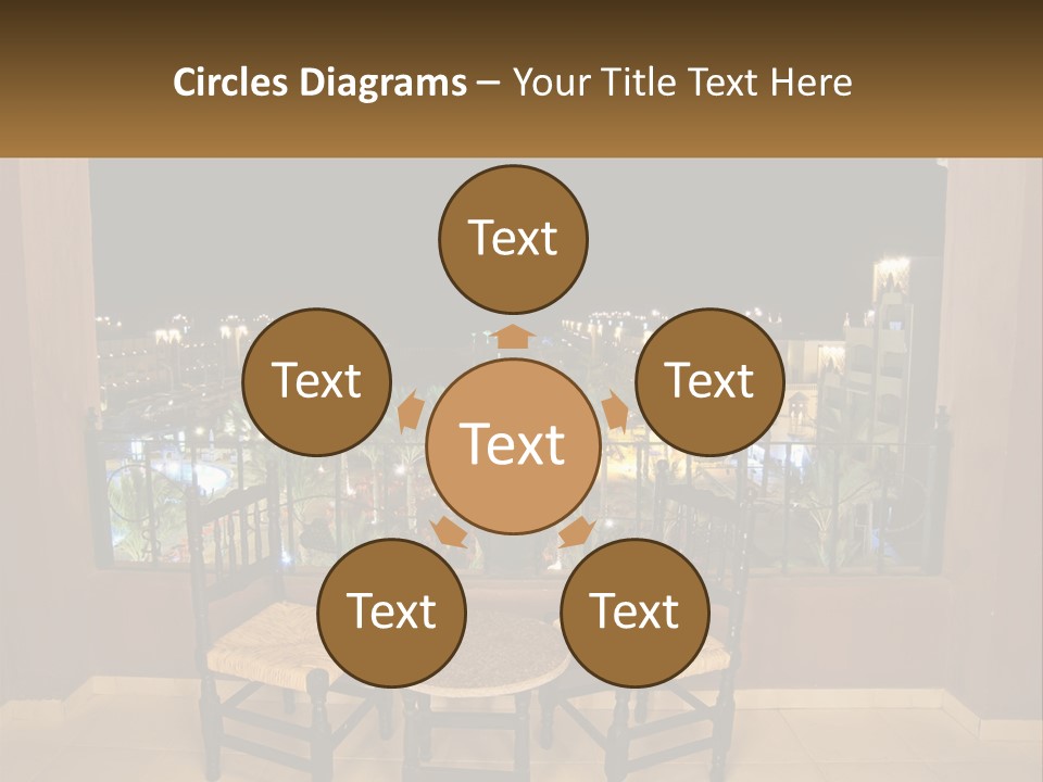 Arch Horizon Holiday PowerPoint Template