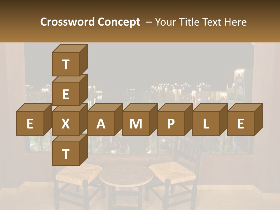 Arch Horizon Holiday PowerPoint Template