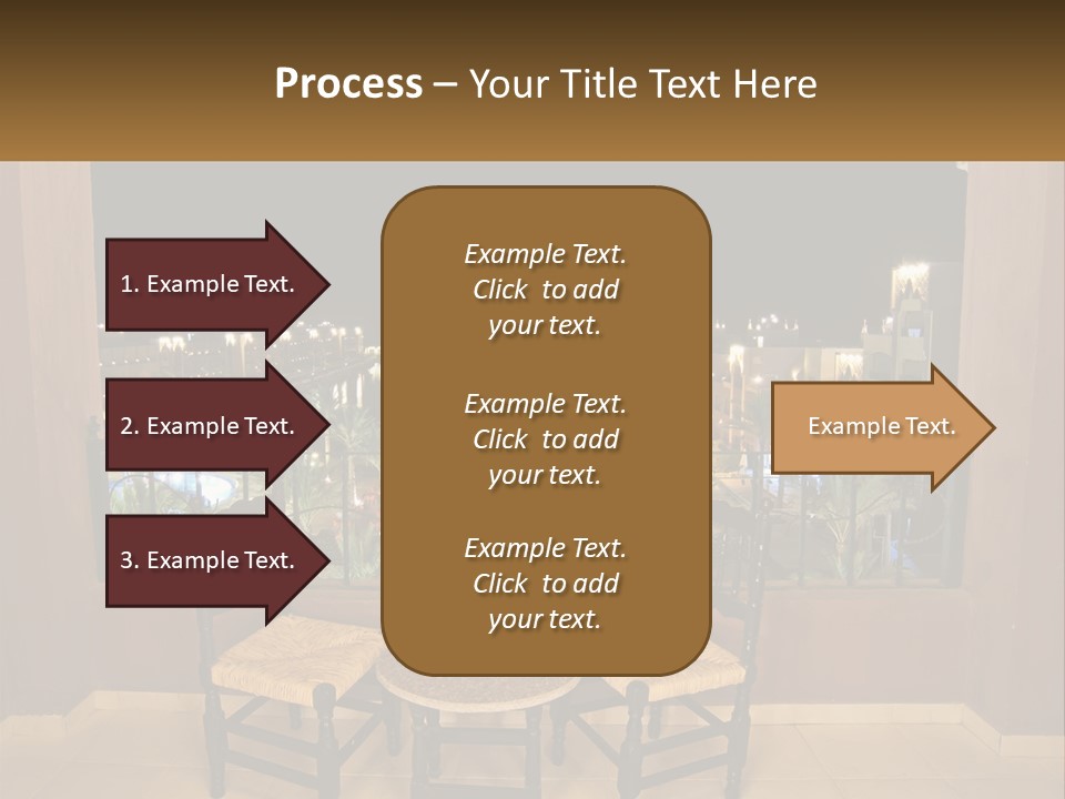 Arch Horizon Holiday PowerPoint Template