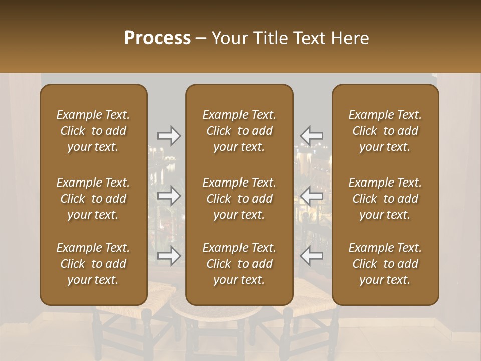 Arch Horizon Holiday PowerPoint Template
