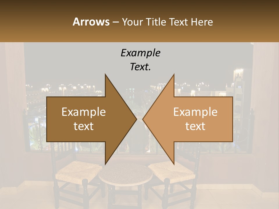 Arch Horizon Holiday PowerPoint Template