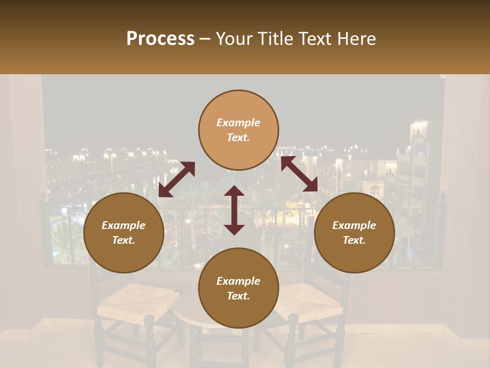 Arch Horizon Holiday PowerPoint Template