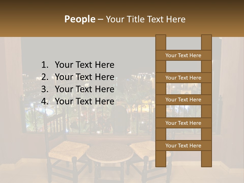 Arch Horizon Holiday PowerPoint Template