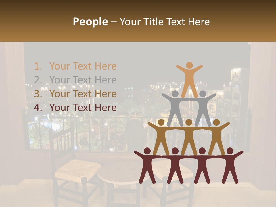 Arch Horizon Holiday PowerPoint Template