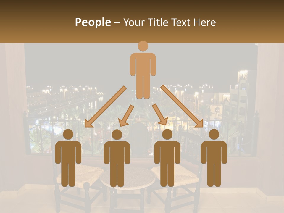 Arch Horizon Holiday PowerPoint Template