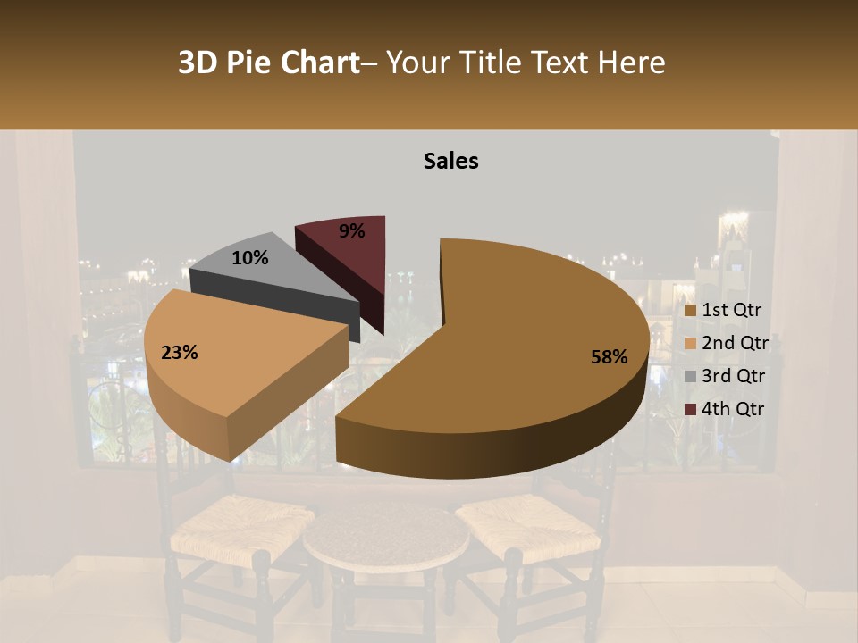 Arch Horizon Holiday PowerPoint Template