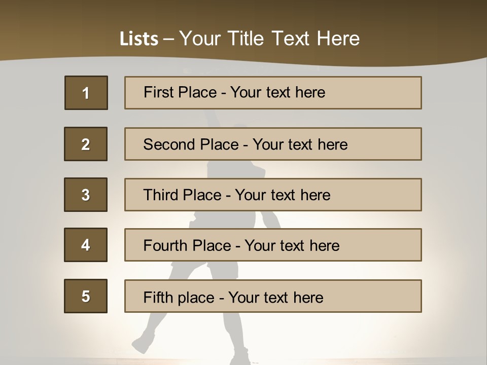 Human Men Energy PowerPoint Template