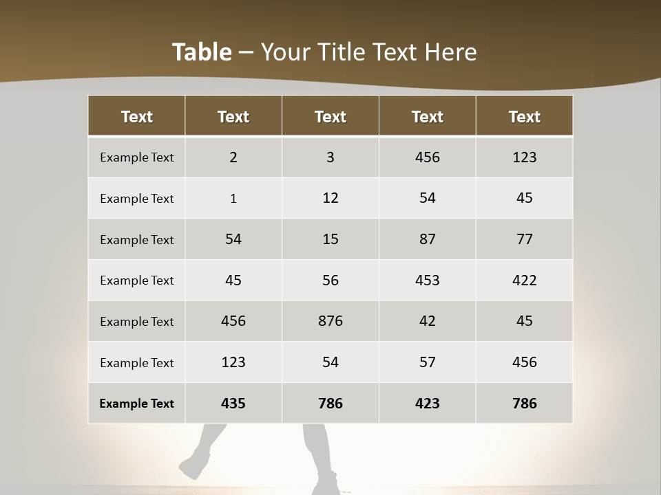 Human Men Energy PowerPoint Template