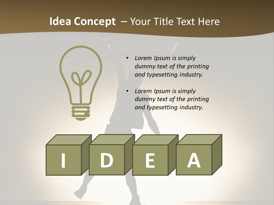 Human Men Energy PowerPoint Template