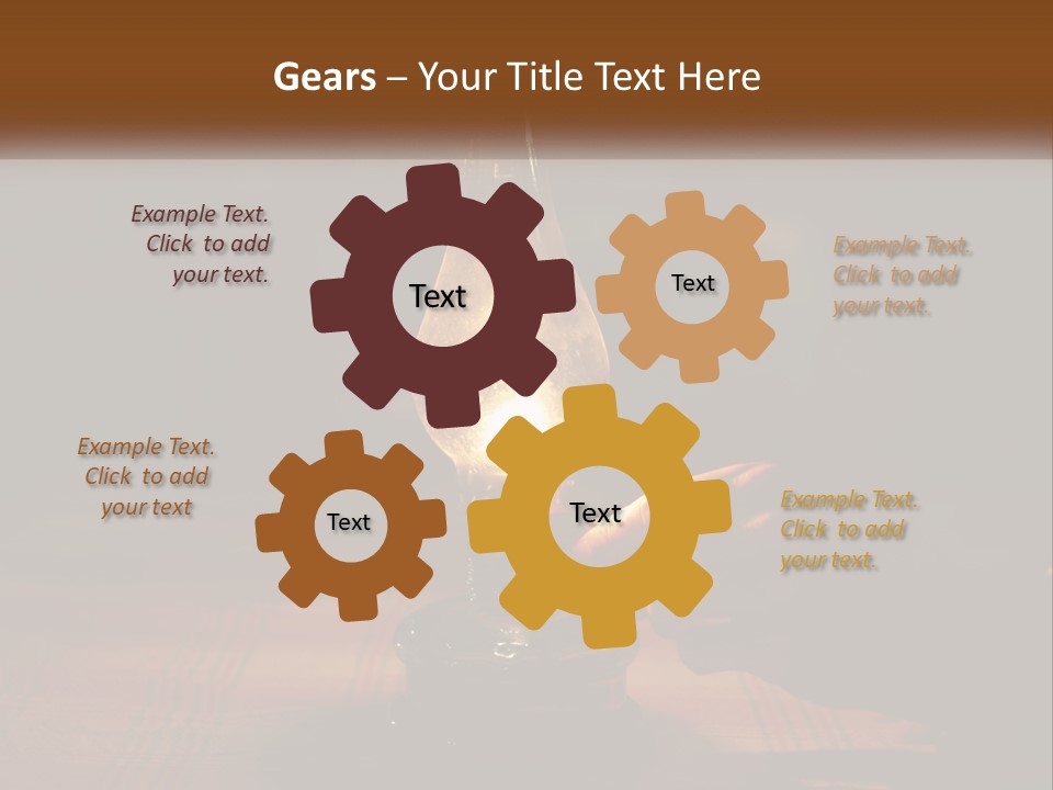 Burn Life Table PowerPoint Template