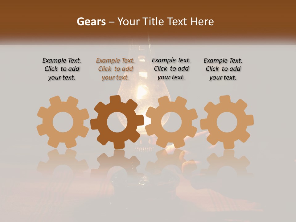 Burn Life Table PowerPoint Template