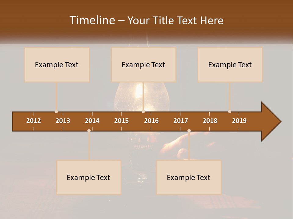 Burn Life Table PowerPoint Template