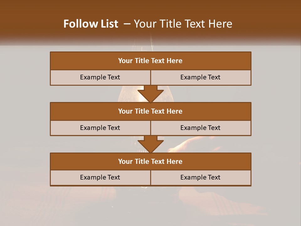 Burn Life Table PowerPoint Template