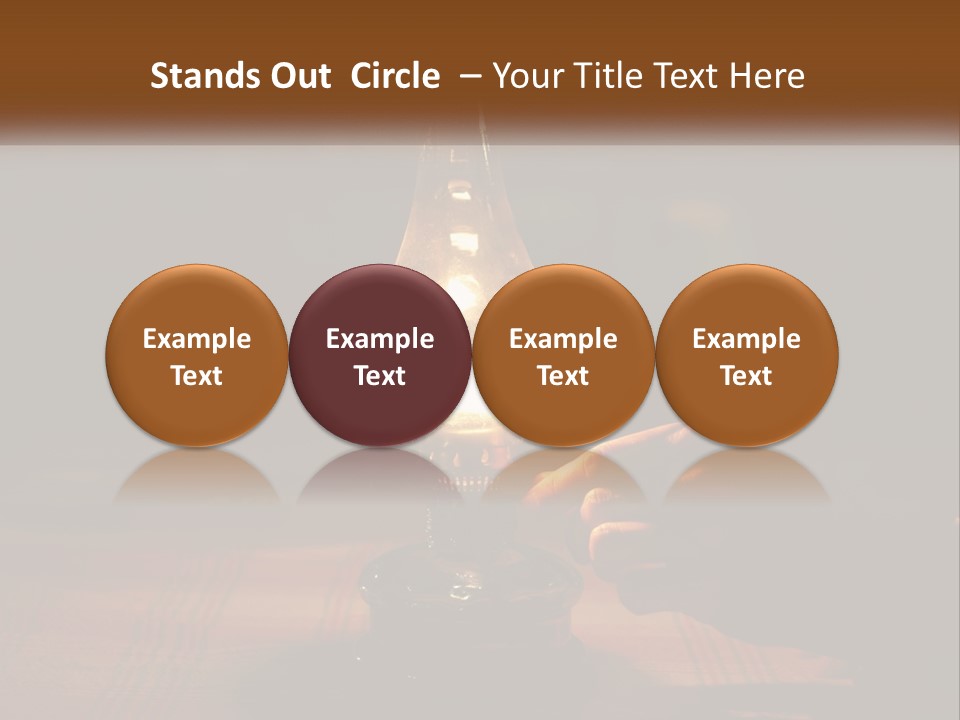 Burn Life Table PowerPoint Template