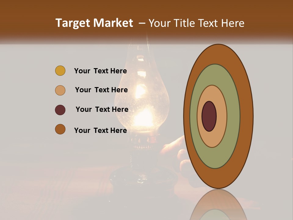 Burn Life Table PowerPoint Template