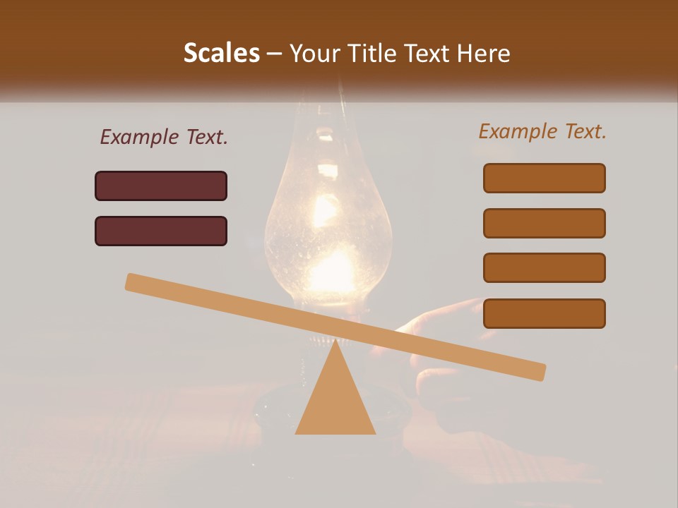Burn Life Table PowerPoint Template