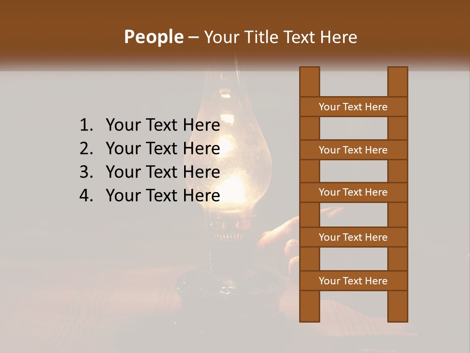 Burn Life Table PowerPoint Template