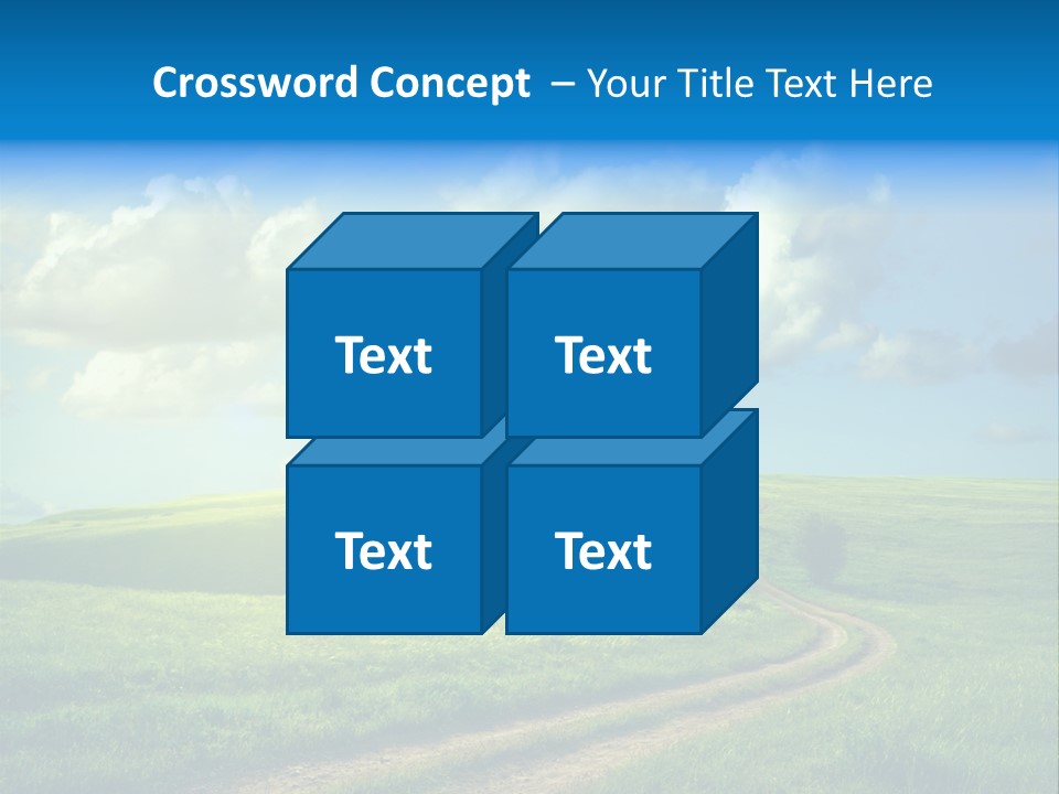 Tree Field Rural PowerPoint Template