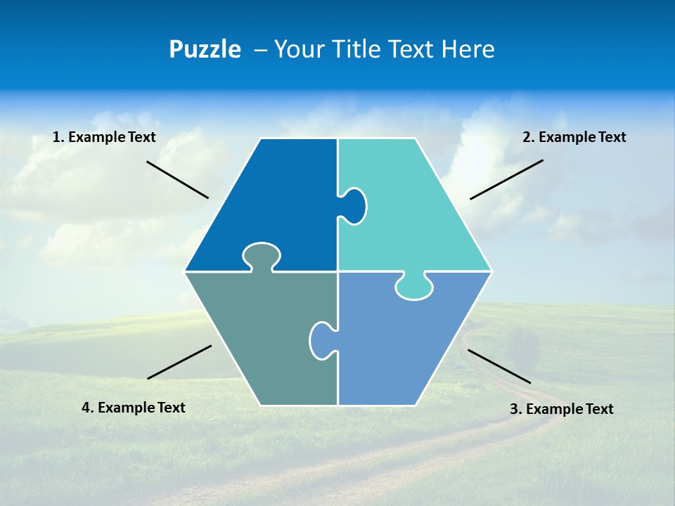 Tree Field Rural PowerPoint Template