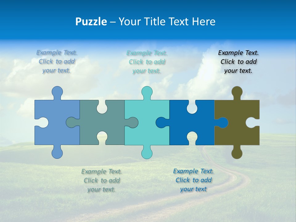 Tree Field Rural PowerPoint Template
