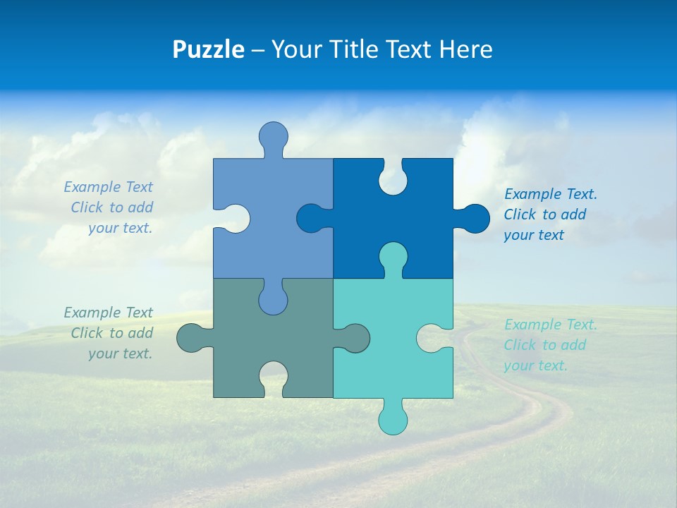 Tree Field Rural PowerPoint Template