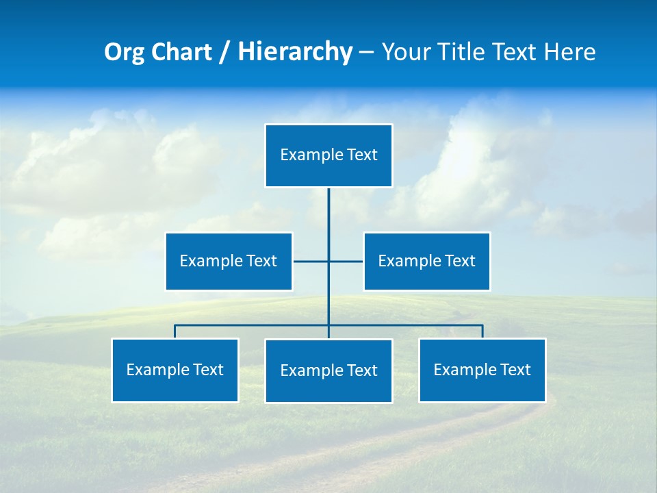 Tree Field Rural PowerPoint Template