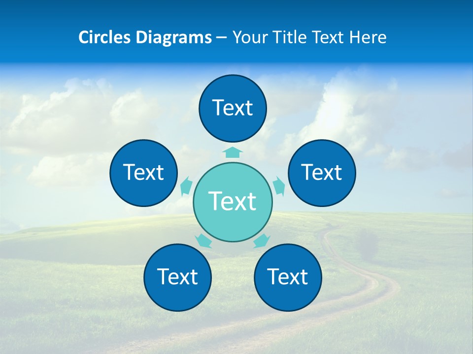 Tree Field Rural PowerPoint Template