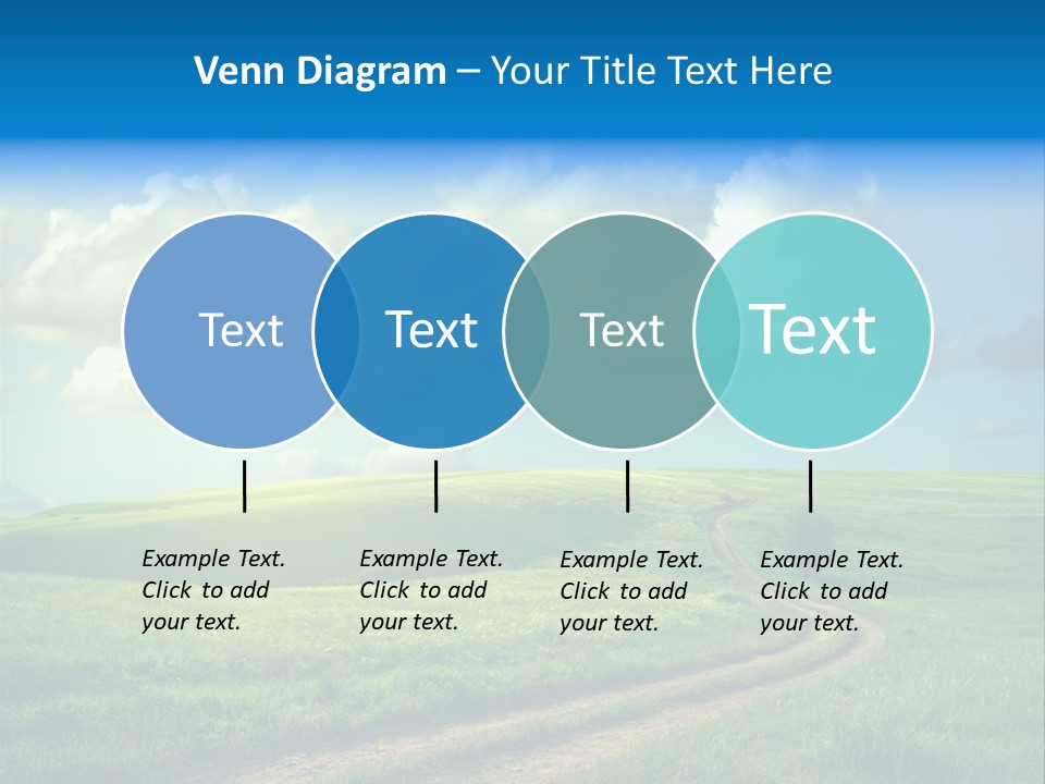 Tree Field Rural PowerPoint Template