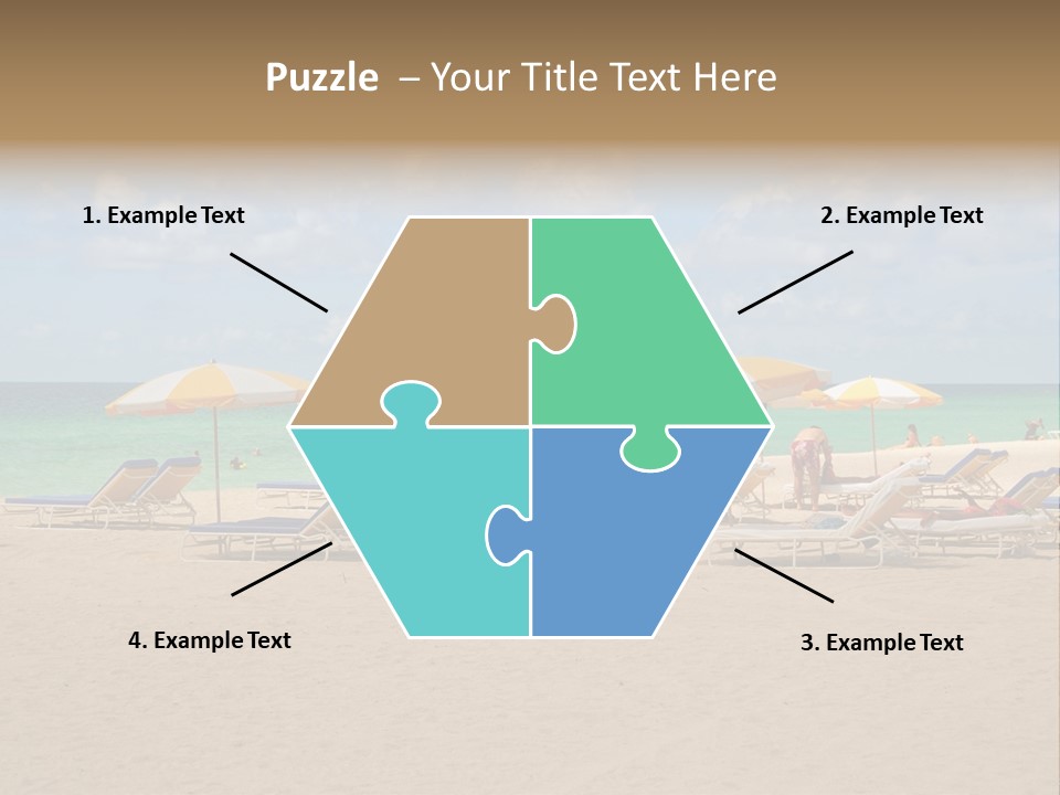 Tourist Panorama Chair PowerPoint Template