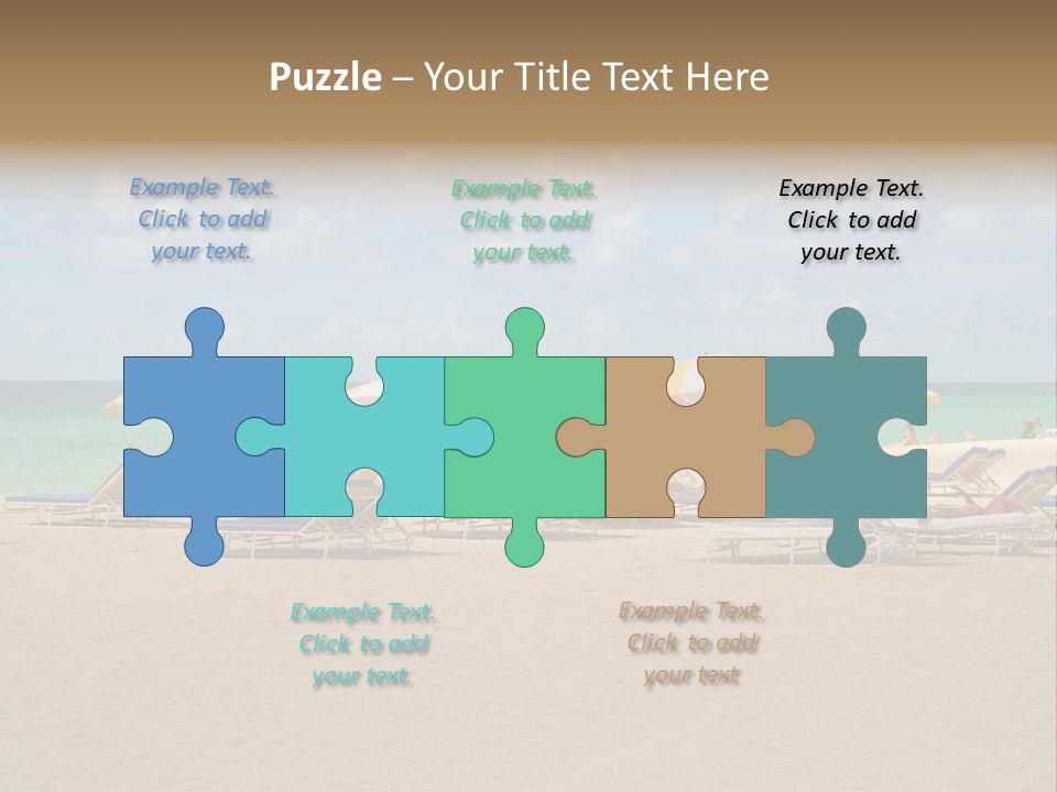 Tourist Panorama Chair PowerPoint Template