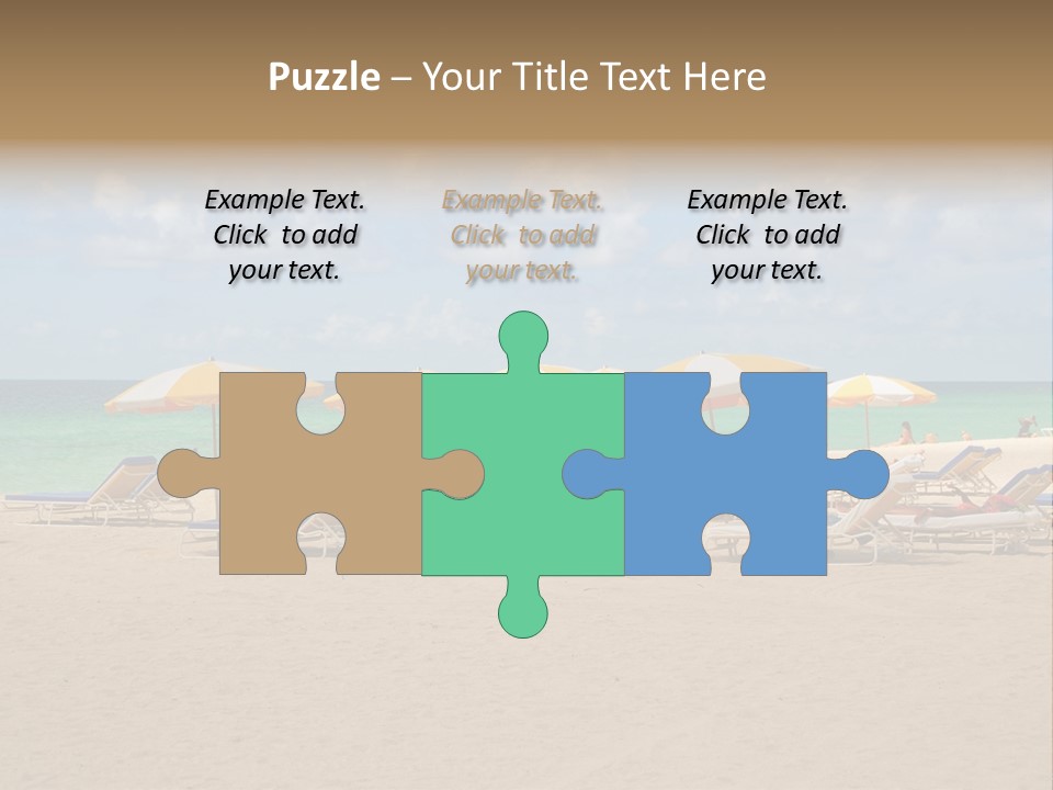 Tourist Panorama Chair PowerPoint Template