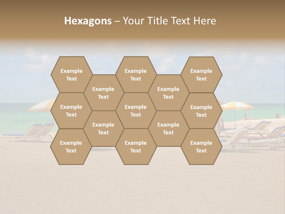 Tourist Panorama Chair PowerPoint Template