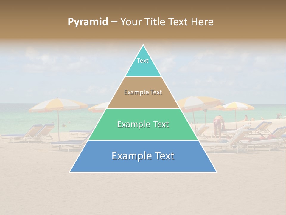 Tourist Panorama Chair PowerPoint Template