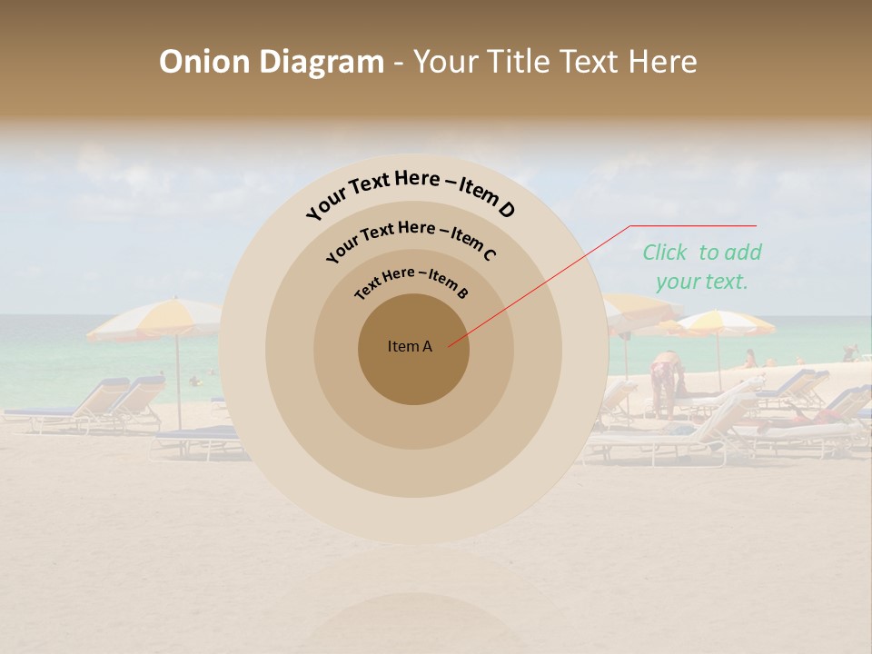 Tourist Panorama Chair PowerPoint Template
