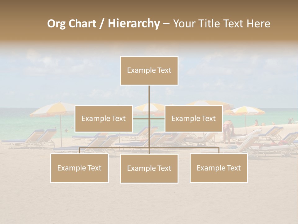 Tourist Panorama Chair PowerPoint Template
