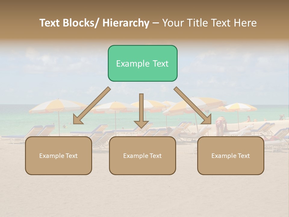 Tourist Panorama Chair PowerPoint Template