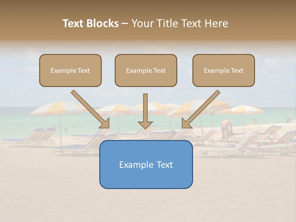 Tourist Panorama Chair PowerPoint Template