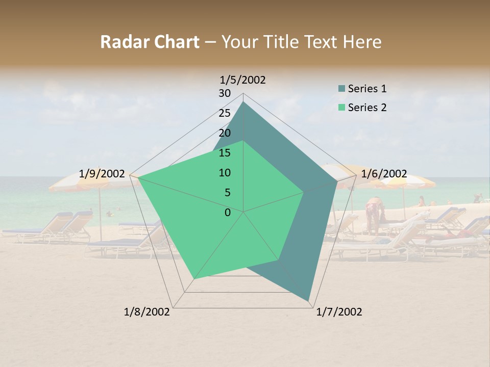 Tourist Panorama Chair PowerPoint Template