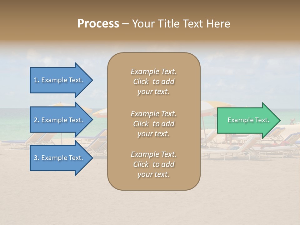 Tourist Panorama Chair PowerPoint Template