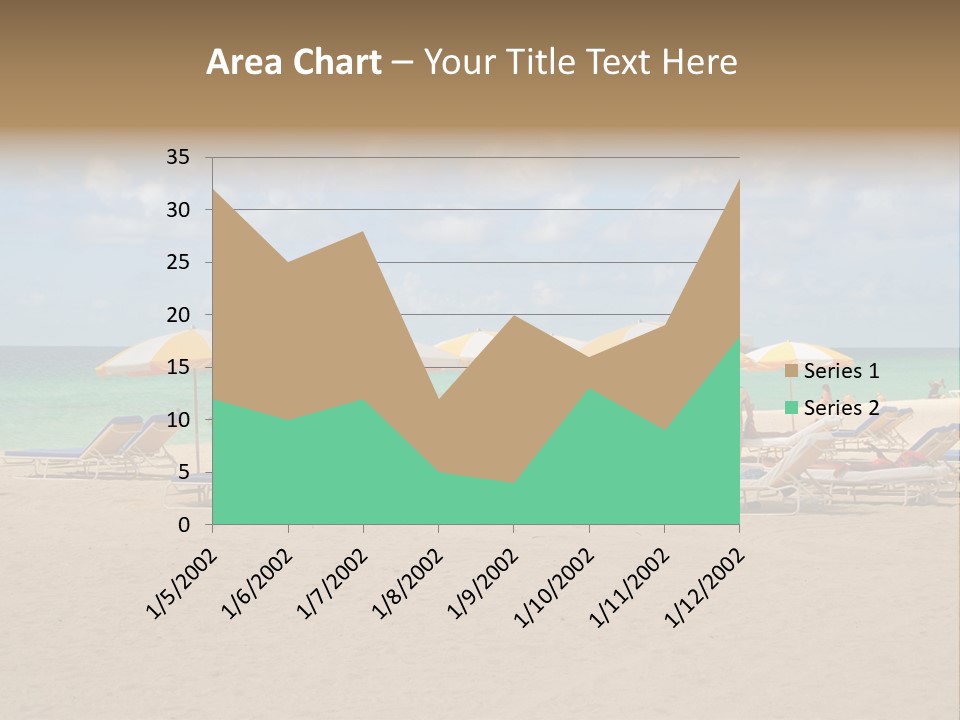 Tourist Panorama Chair PowerPoint Template