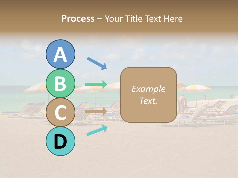 Tourist Panorama Chair PowerPoint Template