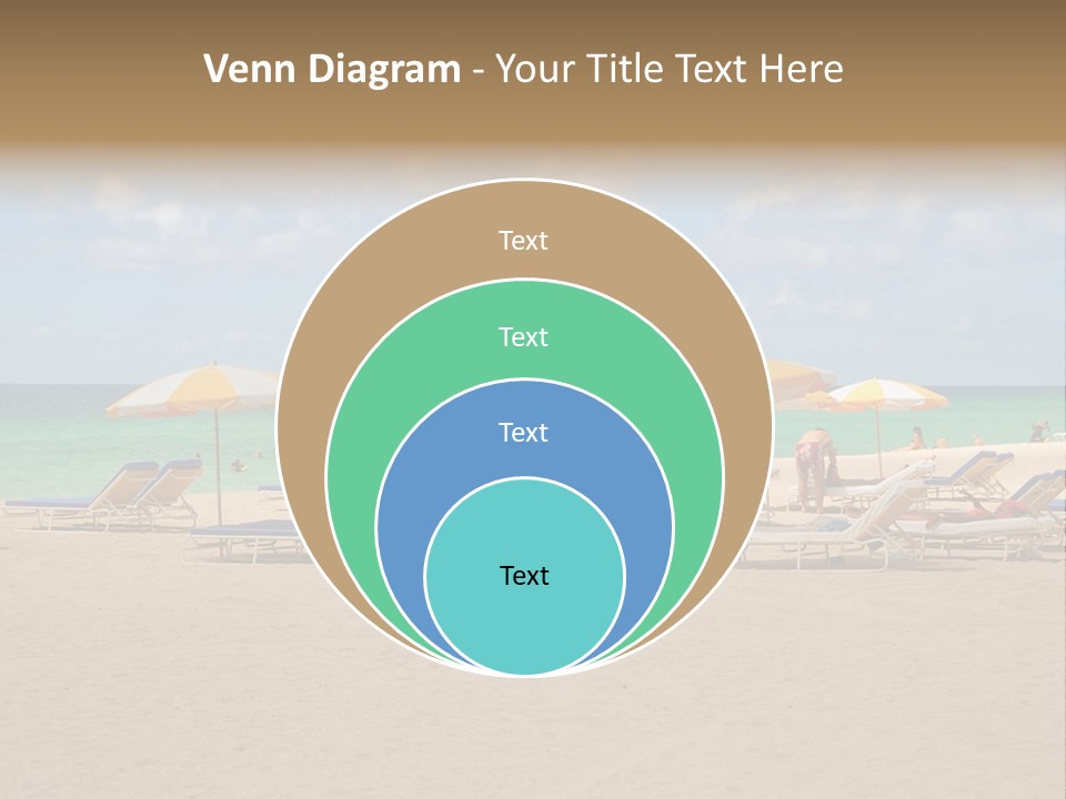 Tourist Panorama Chair PowerPoint Template