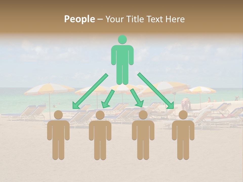 Tourist Panorama Chair PowerPoint Template