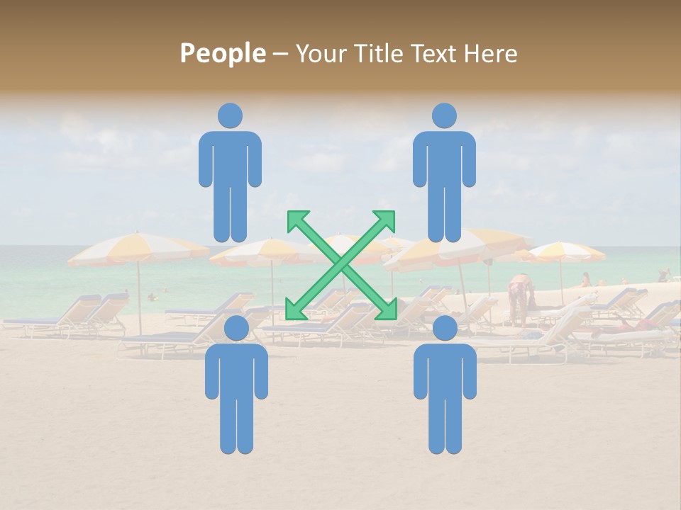 Tourist Panorama Chair PowerPoint Template