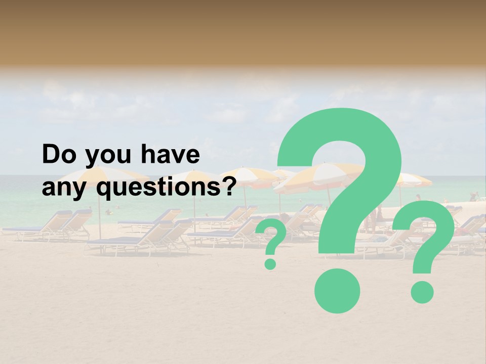 Tourist Panorama Chair PowerPoint Template