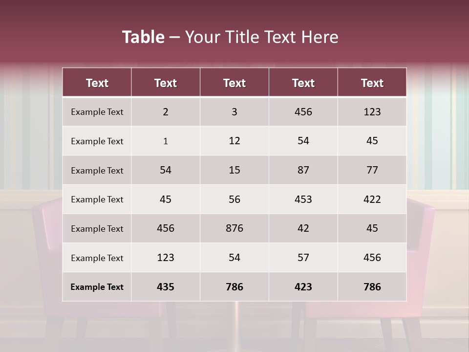 Bar Image Public PowerPoint Template