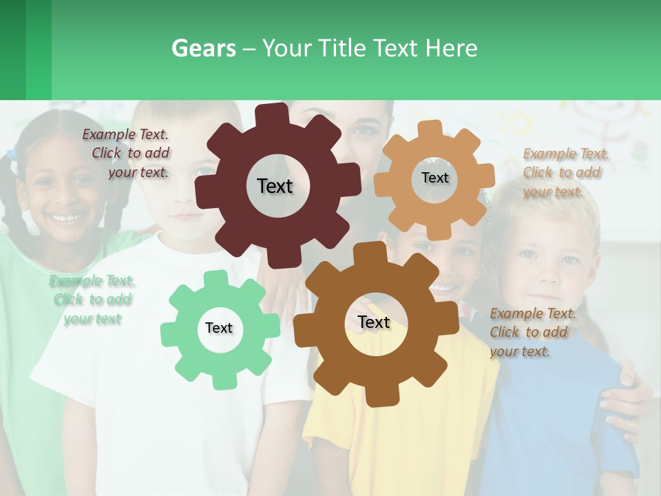 Student Class Indoor PowerPoint Template