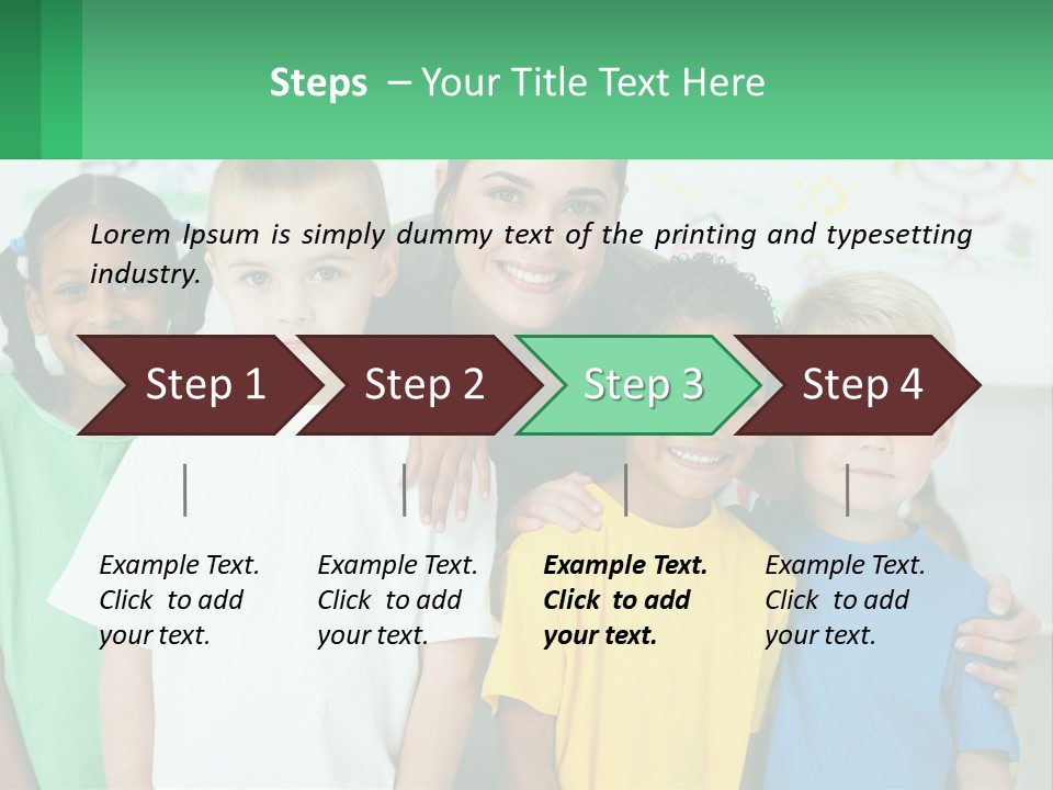 Student Class Indoor PowerPoint Template