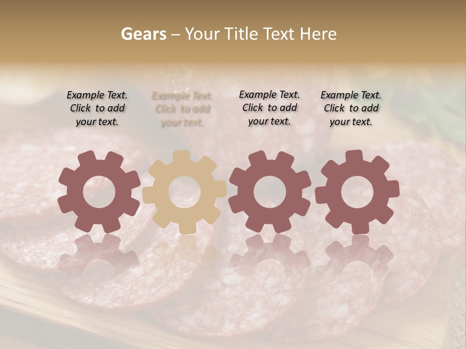 Cuisine Product Kitchen PowerPoint Template